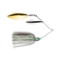 Strike King Tour Grade Tandem Spinnerbait Green Glimmer / 3/8 oz