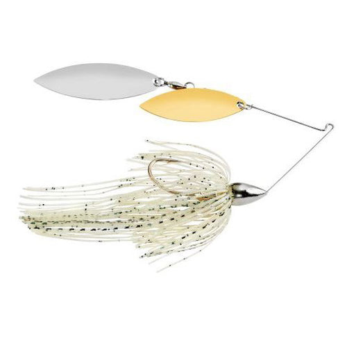 War Eagle Nickel Double Willow Spinnerbait 3/8 oz / Green Shad War Eagle Nickel Double Willow Spinnerbait 3/8 oz / Green Shad