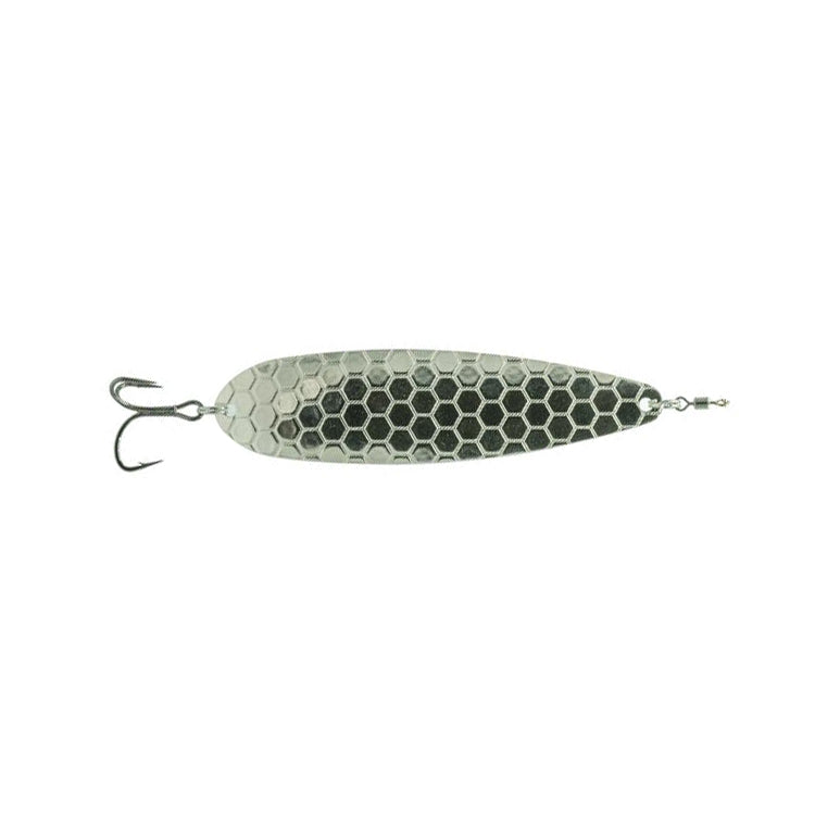 6th Sense Divine Flutter Spoon Hex Chrome / 4 3/4"