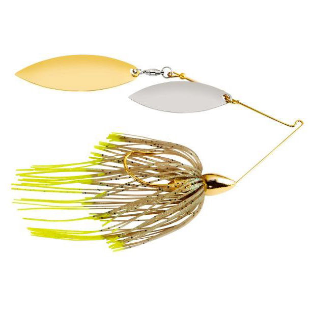 War Eagle Gold Double Willow Spinnerbait 1/2 oz / Hot Mouse