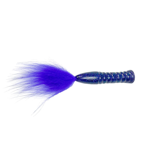 Rabid Baits Ned Fox Tail Worm June Bug / 3" Rabid Baits Ned Fox Tail Worm June Bug / 3"