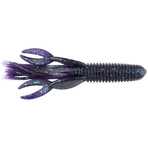  Big Bite Baits Craw Tube-Pack of 8 (Black Blue