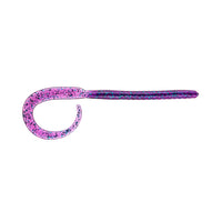 NetBait C-Mac Ribbontail Worm - EOL 11" / Junebug