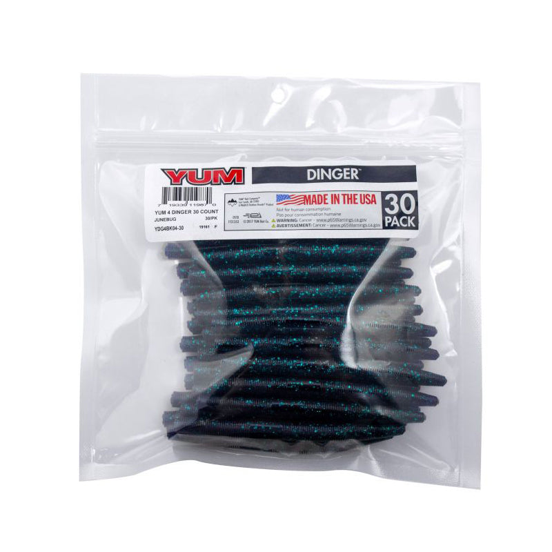 Yum Dinger (30) Bulk Pack 4 inch / Junebug