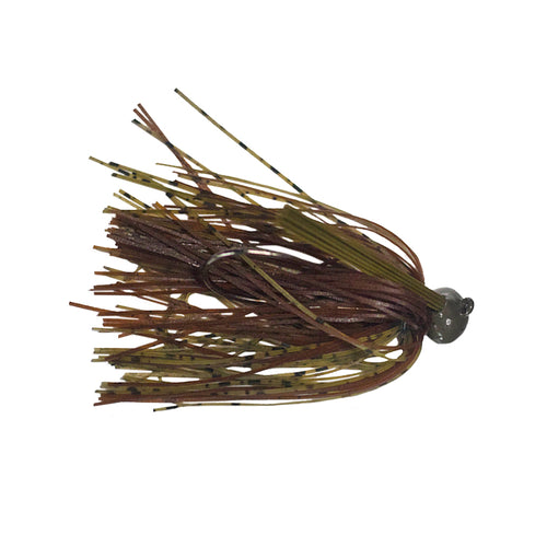 Queen Tackle Tungsten Football Jig 1/2 oz / KJ's Camo Queen Tackle Tungsten Football Jig 1/2 oz / KJ's Camo