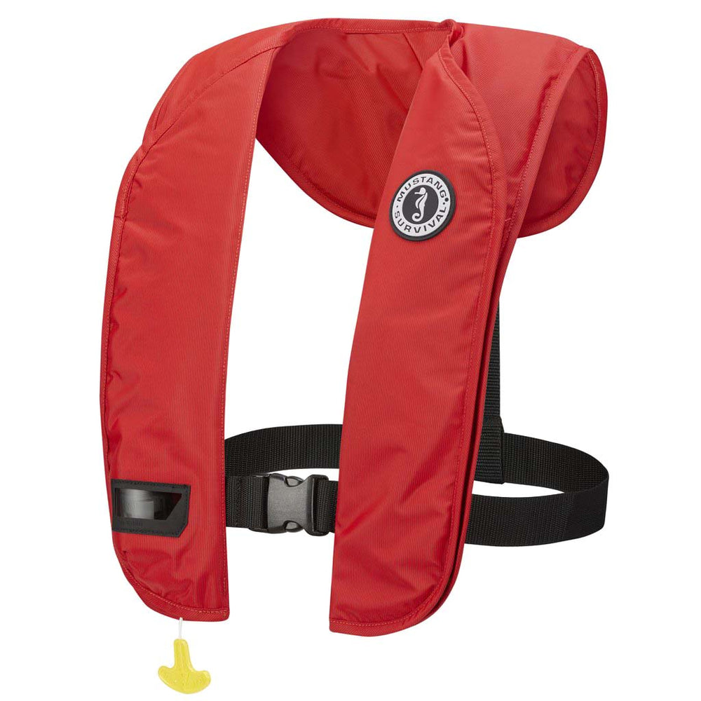 Mustang Survival MIT 100 Manual Inflatable PFD - Red | Omnia Fishing