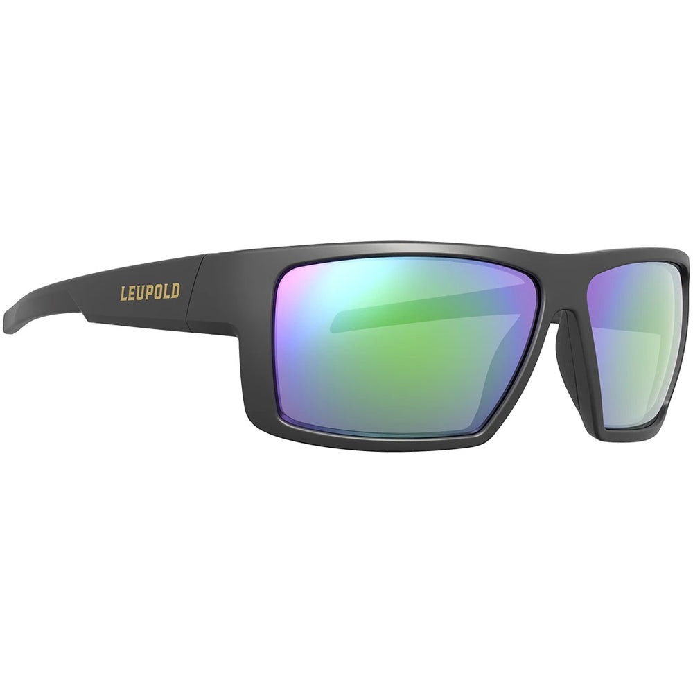 Leupold Switchback Sunglasses Matte Black / Emerald Mirror