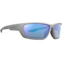 Leupold Cheyenne Sunglasses Matte Gray / Blue Mirror