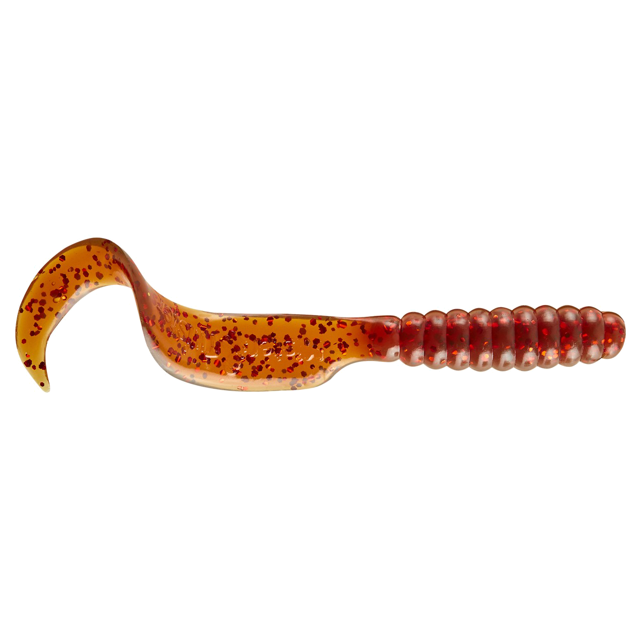 Twister Tail Lure Fishing Bait Isolated on White Background Stock Photo -  Image of angler, gear: 130080378