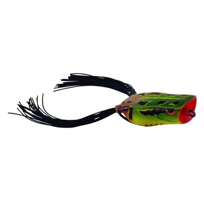 SPRO Bronzeye Baby Poppin' Frog 50 Natural Green / 2"