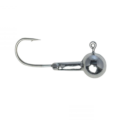 Crappie Magnet Double Cross Jig Heads Nickel / 1/16 oz Crappie Magnet Double Cross Jig Heads Nickel / 1/16 oz