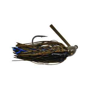 Tungsten Grass Screw Lock Jig Okee Craw / 3/4 oz