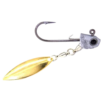 Coolbaits Lures Down Under Underspin XL Series - Gold Blade 3/8 oz / Ol' Faithful / 4/0