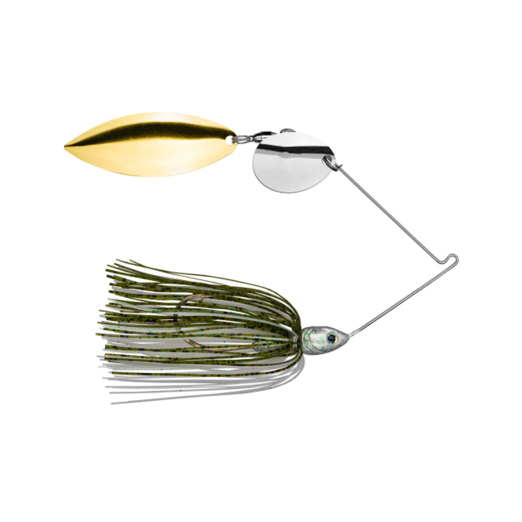 Strike King Tour Grade Tandem Spinnerbait Olive Shad / 3/8 oz