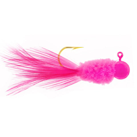 Team Crappie Pink Slab Caller Jig