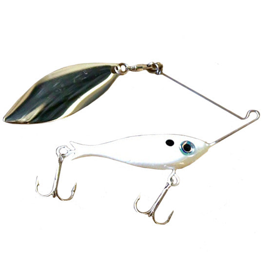 Jewel Baits Live Spin Pearl