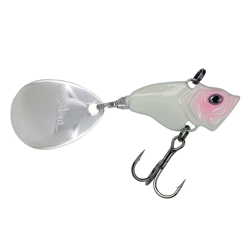 Molix Trago Spin Tail 3/4 oz / Pearl White