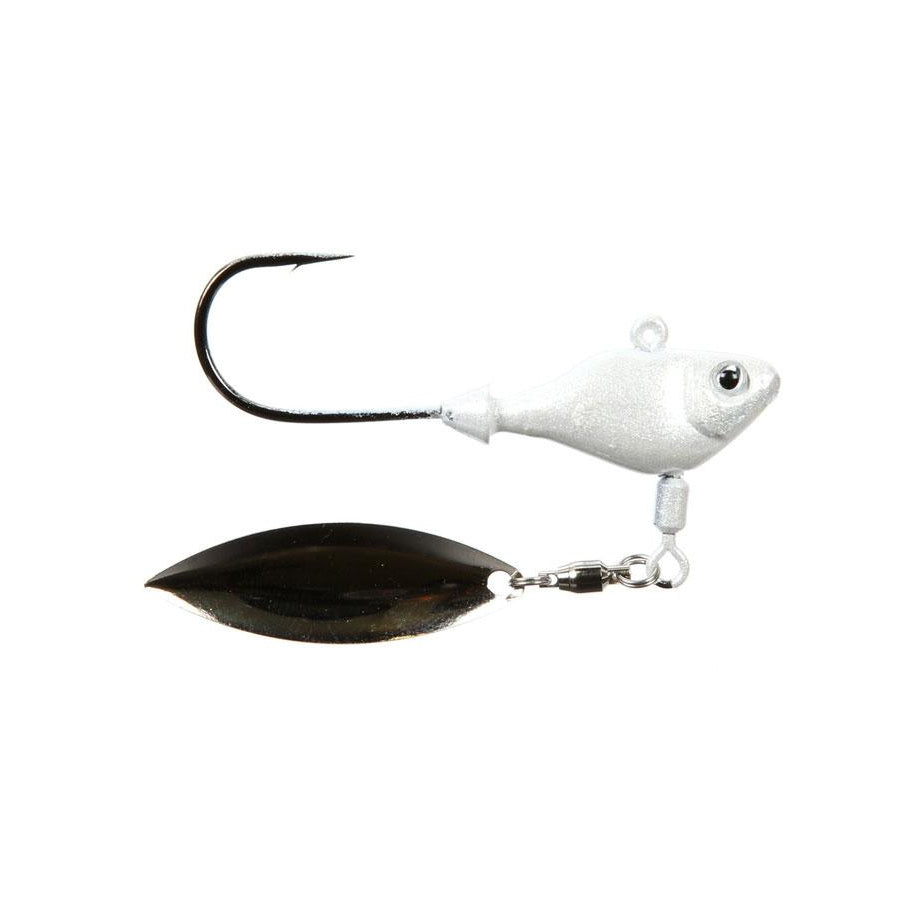Fish Head Spin Fish Head Spin Underspin 1/8 oz / Pearl White