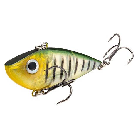 Strike King Tungsten 2-Tap Red Eyed Shad Lipless Crankbait Phantom Perch / 2 1/2"