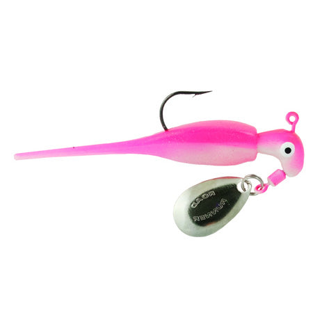 Road Runner Natural Science UnderspinFishing Lure, Pink Glow, 1/16 oz.