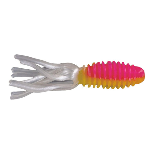 Big Bite Baits Slab Tube Pink/Yellow/Pearl / 1 3/4" Big Bite Baits Slab Tube Pink/Yellow/Pearl / 1 3/4"