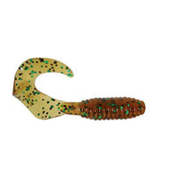 Kalin's Lunker Grub 3" / Pumpkin Green Flake