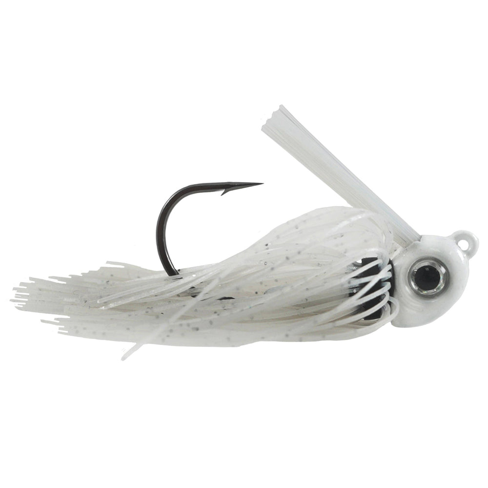 Missile Baits Ike's Mini Swim Jig 5/16 oz / Pearl White