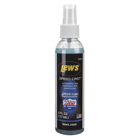 Lew's Speed Cast Line Treatment and Conditioner 6 oz Lew's Speed Cast Line Treatment and Conditioner 6 oz