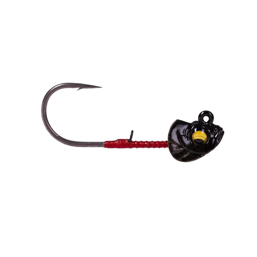 Megabass Okashira Swimbait Jighead 1/16 oz / Shadow Spawn