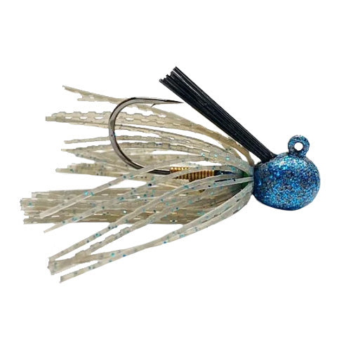 Nishine Lure Works Finesse Cover Jig Smoke Blue / 1/3 oz Nishine Lure Works Finesse Cover Jig Smoke Blue / 1/3 oz