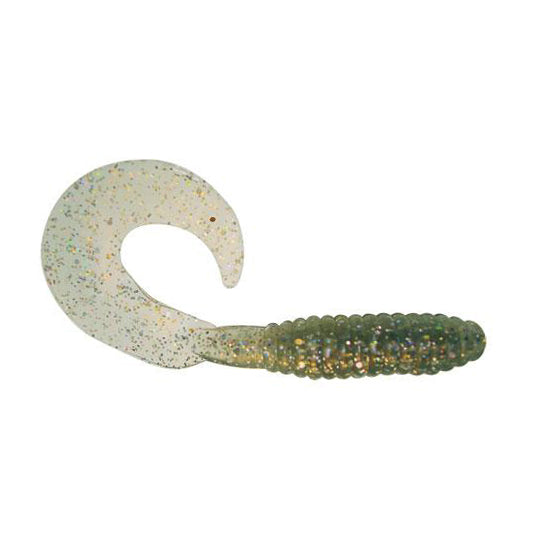 Kalin's Lunker Grub 5" / Smoke Hologram