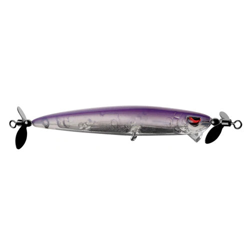 SPRO Spin John 80 Spybait Smoke Purple / 3.14" SPRO Spin John 80 Spybait Smoke Purple / 3.14"