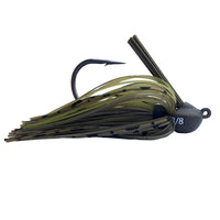 Beast Coast Tungsten Lil' Magnum Jig 3/8 oz / Stealth Pumpkin