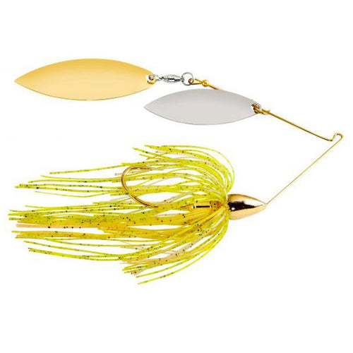 War Eagle Gold Double Willow Spinnerbait 1/2 oz / Sun Perch War Eagle Gold Double Willow Spinnerbait 1/2 oz / Sun Perch