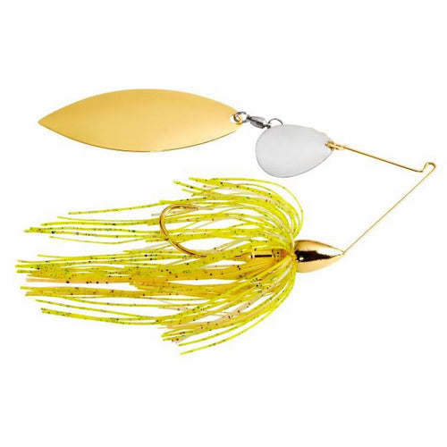 War Eagle Gold Tandem Spinnerbait Sun Perch War Eagle Gold Tandem Spinnerbait Sun Perch