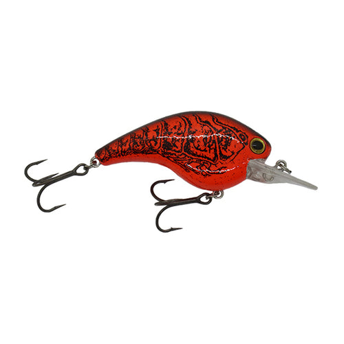 Ichikawa RC Flat Shad 65MD Squarebill Crankbait Sunrise / 2 3/5" Ichikawa RC Flat Shad 65MD Squarebill Crankbait Sunrise / 2 3/5"