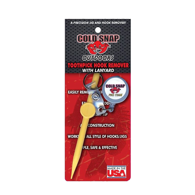 Cold Snap Outdoors T2 Toothpick Hook Remover and Lanyard Combo 5 1/4"