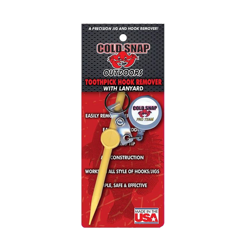 Cold Snap Outdoors T2 Toothpick Hook Remover and Lanyard Combo 5 1/4" Cold Snap Outdoors T2 Toothpick Hook Remover and Lanyard Combo 5 1/4"