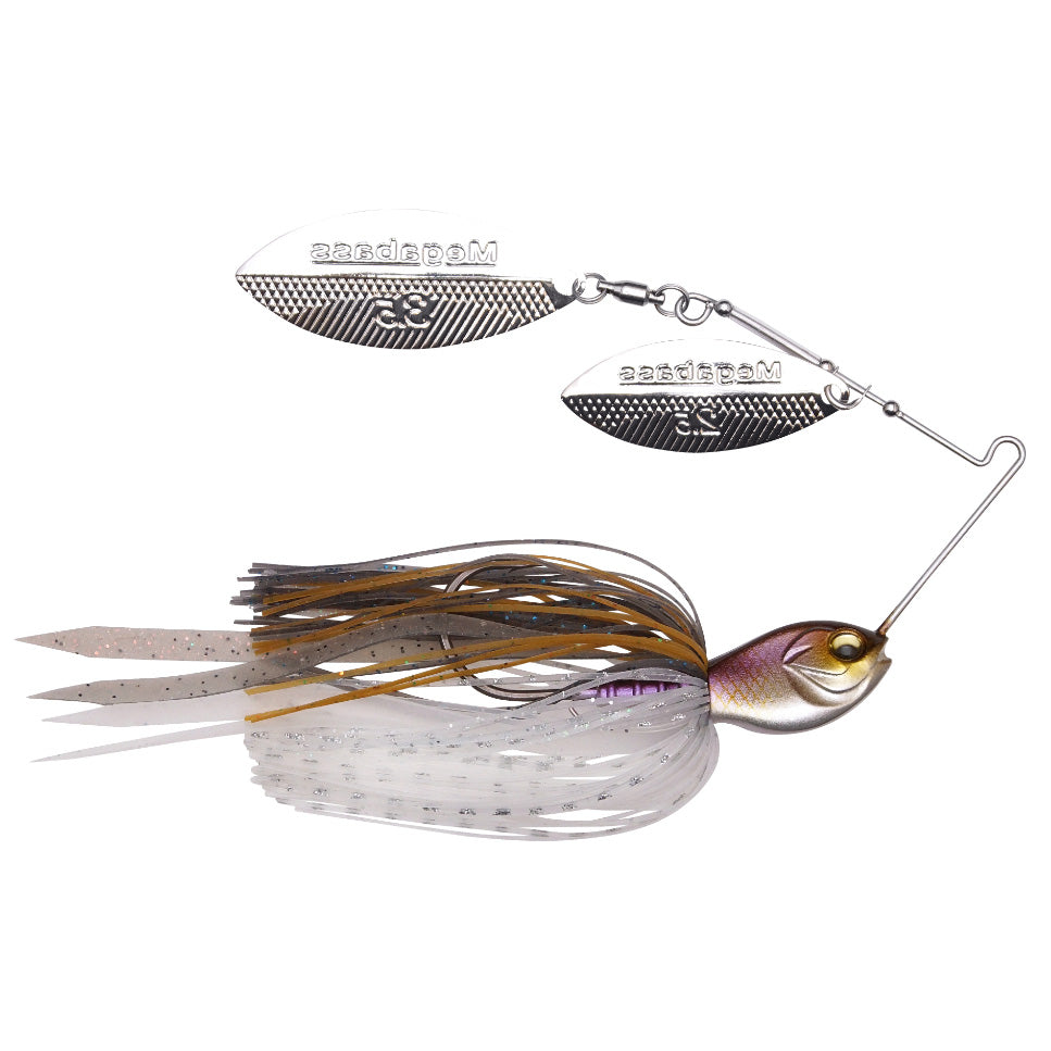 Megabass SV-3 Double Willow Spinnerbait 3/4 oz / Wakasagi