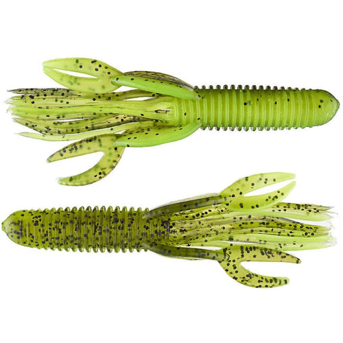 Big Bite Baits 4" Craw Tube Watermelon Chartreuse / 4" Big Bite Baits 4" Craw Tube Watermelon Chartreuse / 4"