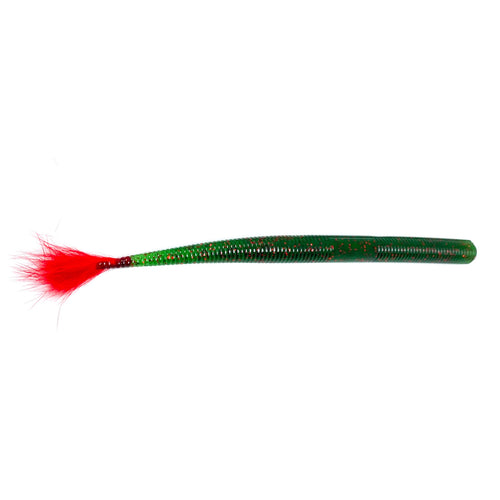 Rabid Baits Shaker Straight Tail Worm Watermelon / 6" Rabid Baits Shaker Straight Tail Worm Watermelon / 6"