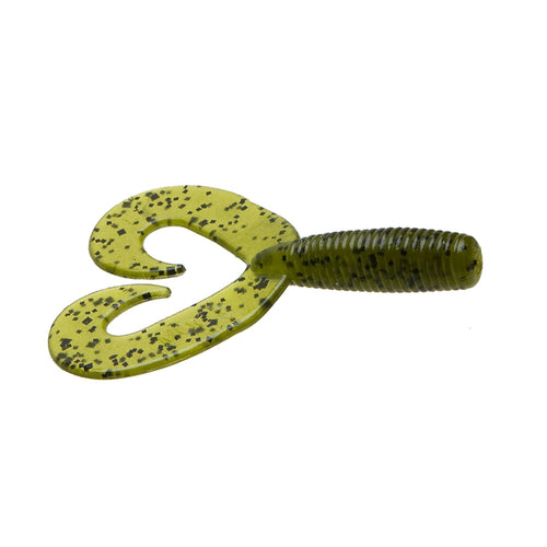 Zoom Fat Albert Twin Tail Grub Watermelon Seed / 3 1/2" Zoom Fat Albert Twin Tail Grub Watermelon Seed / 3 1/2"