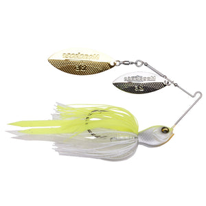 SV-3 Double Willow Spinnerbait 1/2 oz / White Chart