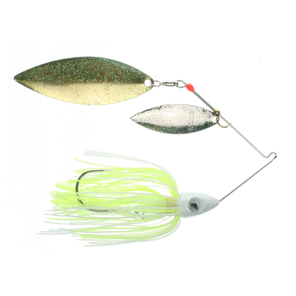Nichols Lures Pulsator Depth Finder Spinnerbait White and Chartreuse