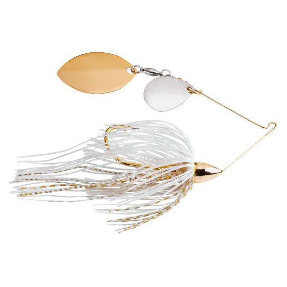 War Eagle Finesse Spinnerbait White Gold / 5/16 oz