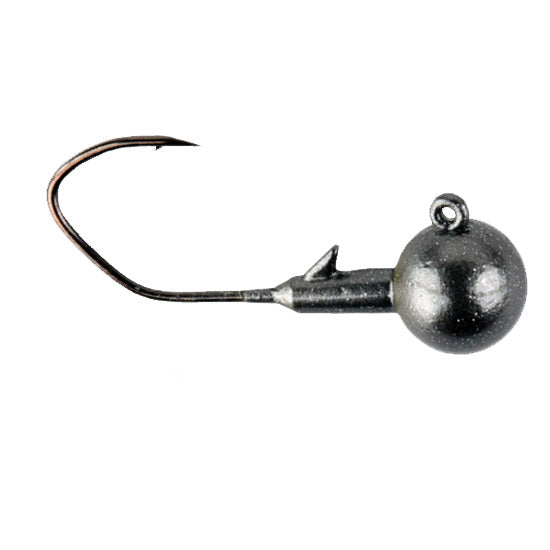 Yum FF Sonar Jig Head 1/4 oz / #1 / Smoke