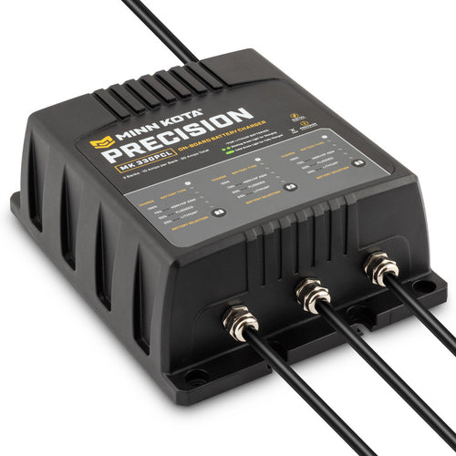 Minn Kota On-Board Precision Chargers MK 330PCL / 3 Banks / 10 amps Minn Kota On-Board Precision Chargers MK 330PCL / 3 Banks / 10 amps