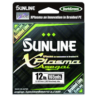Sunline Xplasma Asegai Braided Line 30lb / Dark Green / 165 Yards