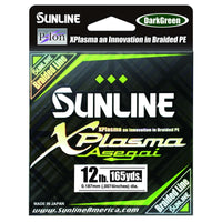 Sunline Xplasma Asegai Braided Line 60lb / Dark Green / 165 Yards