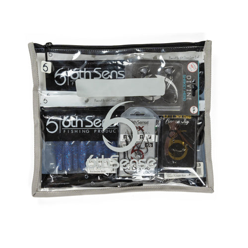 6th Sense BaitZip Bags Gray / 13"x11" 6th Sense BaitZip Bags Gray / 13"x11"